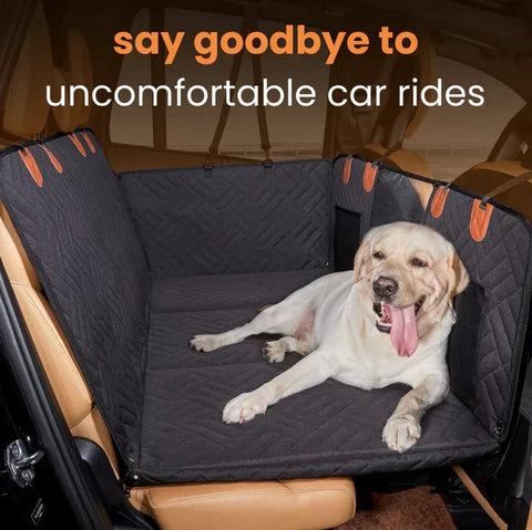 Hard Bottom Dog Car Seat Protector - Mister Woofs
