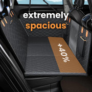 Hard Bottom Dog Car Seat Protector - Mister Woofs