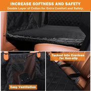 Hard Bottom Dog Car Seat Protector - Mister Woofs